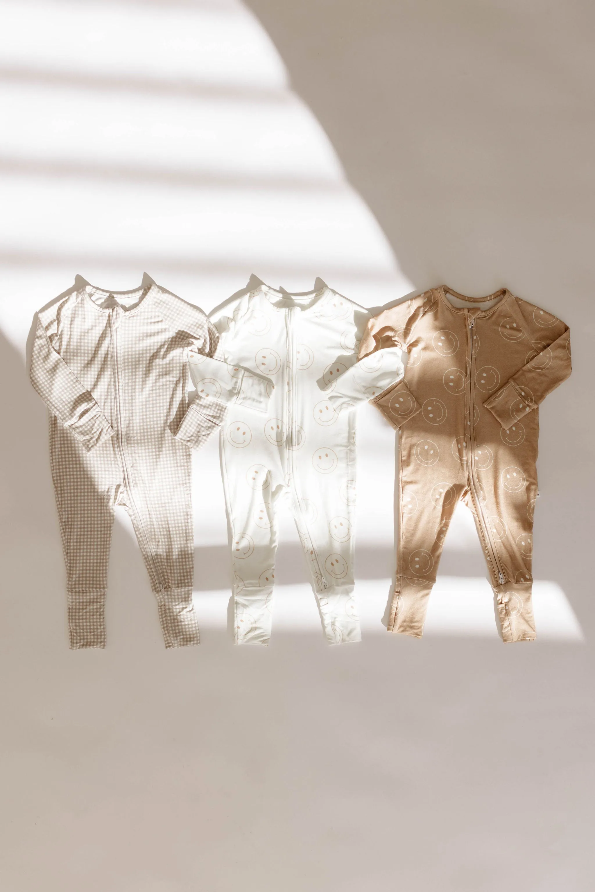 Bamboo Zip Pajamas  | Just Smile