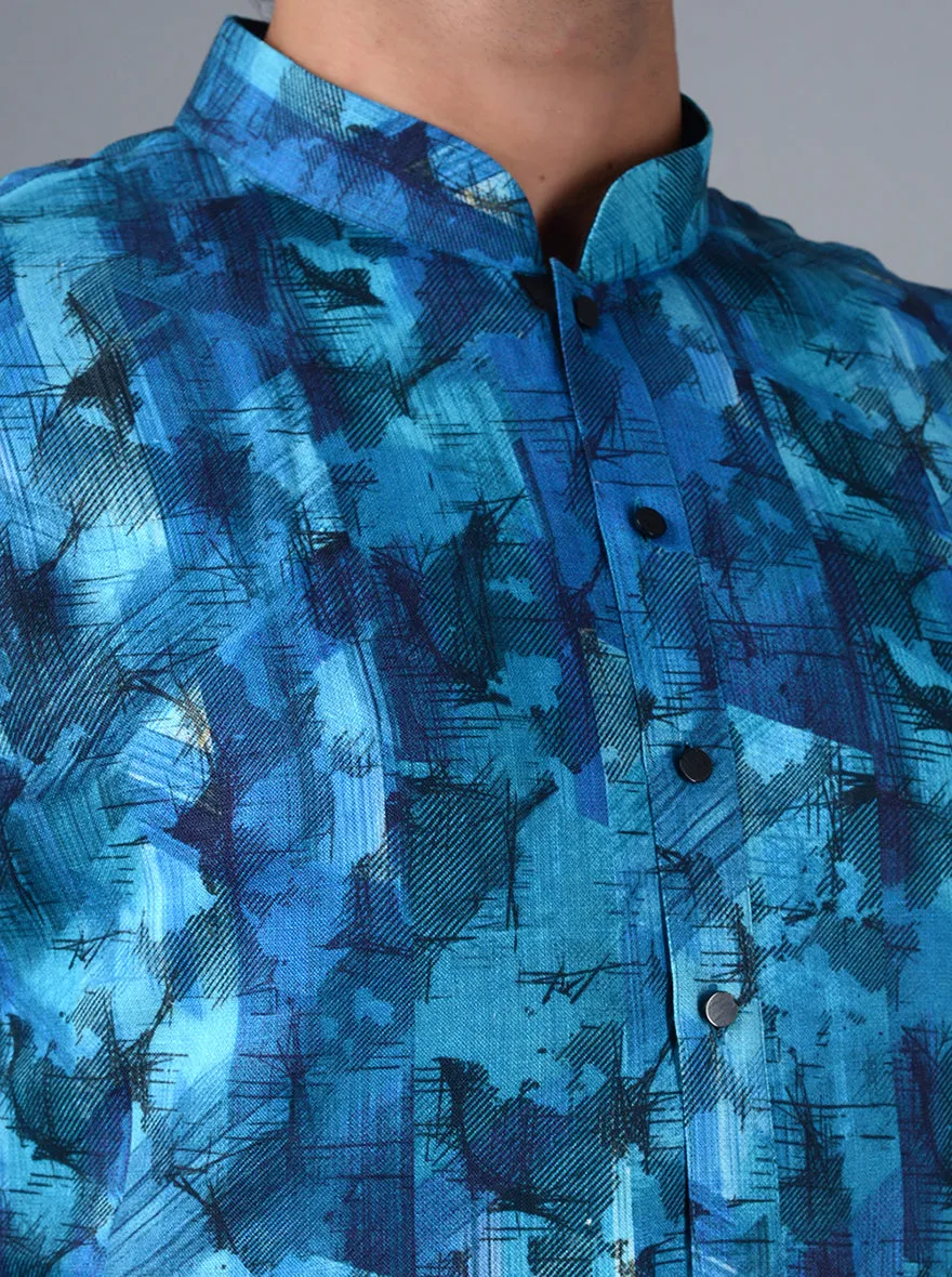 Blue  Kurta Set | TULA