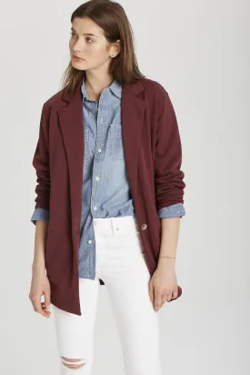 Brooklyn Blazer in Cassis