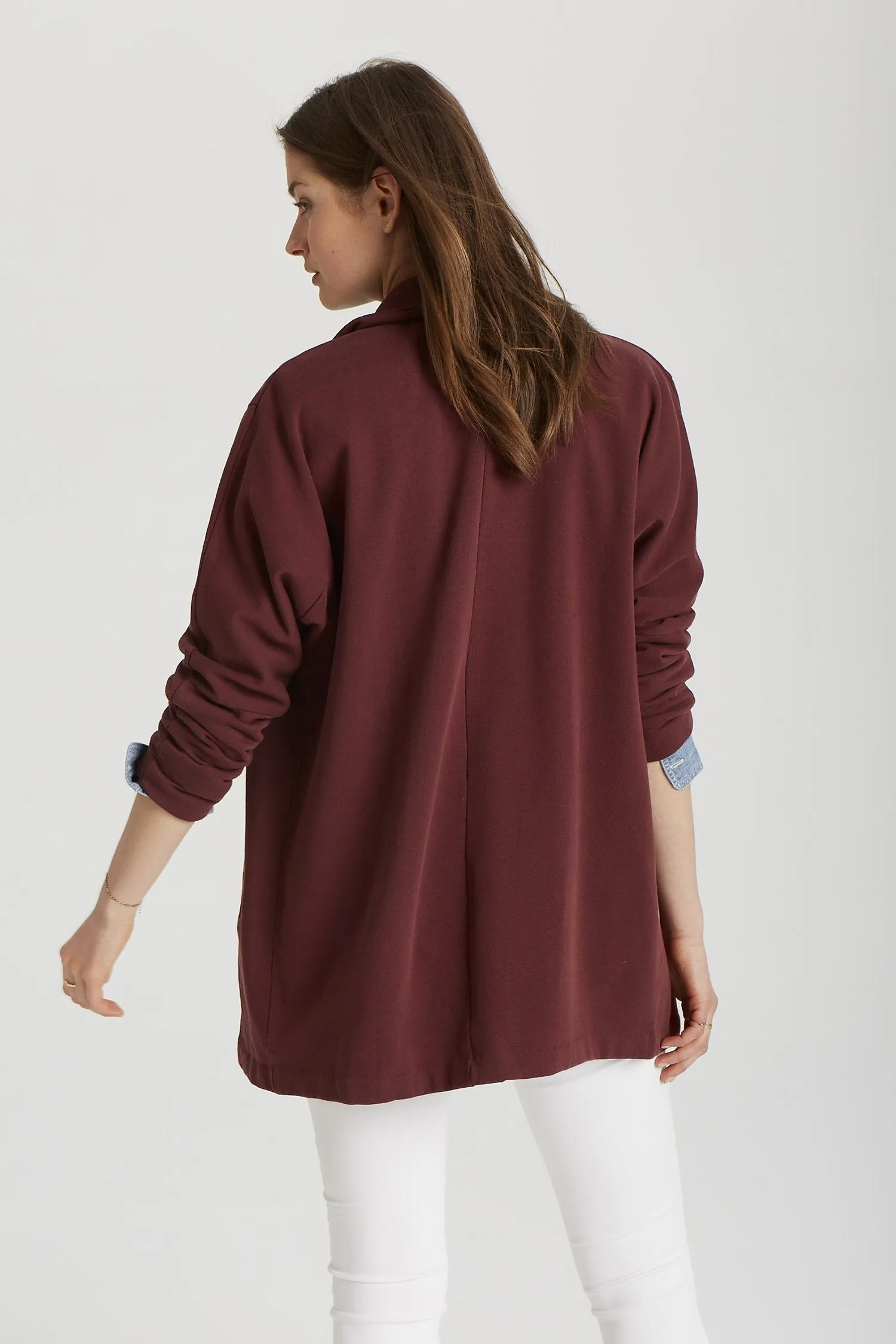 Brooklyn Blazer in Cassis
