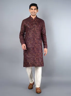 Deep Violet Kurta Set | TULA