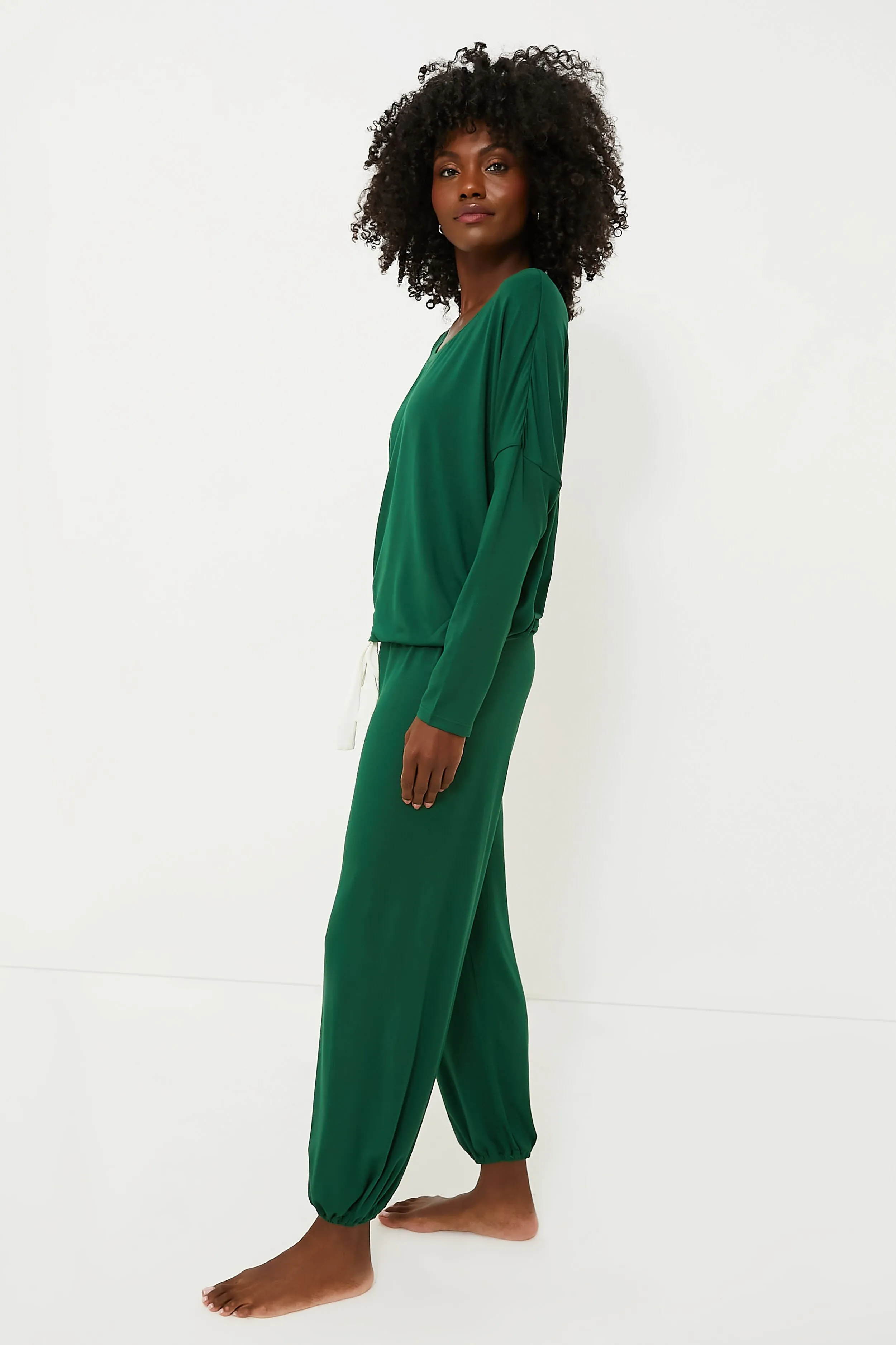 Forest Green Gisele Slouchy Set