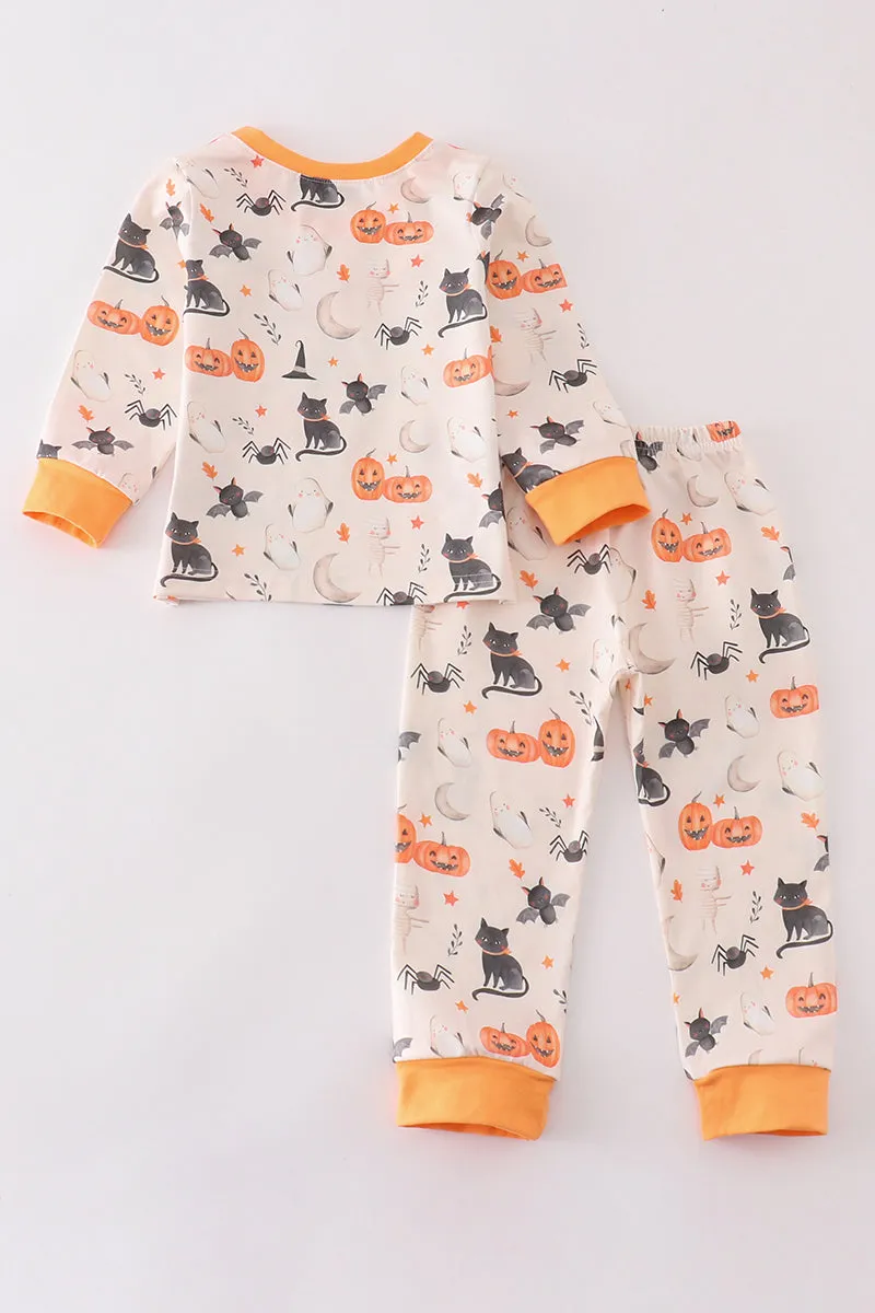 Halloween boy pajamas set
