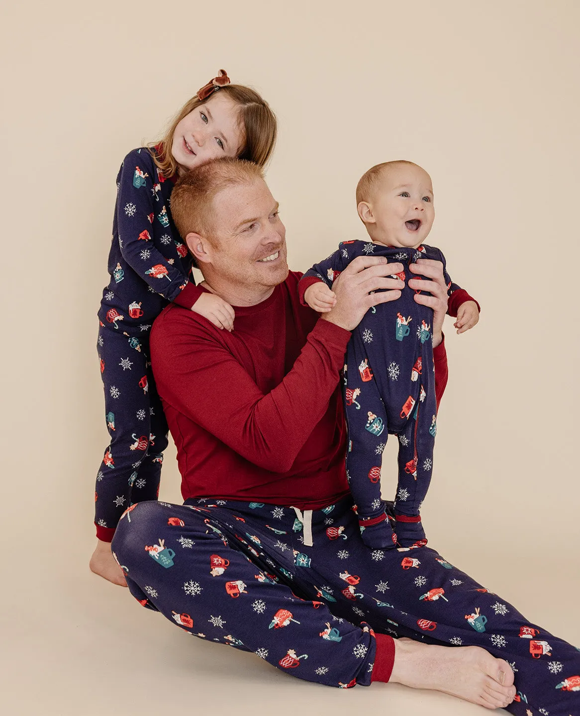 Holiday Ultimate Pajama Set in Cozy Cocoa