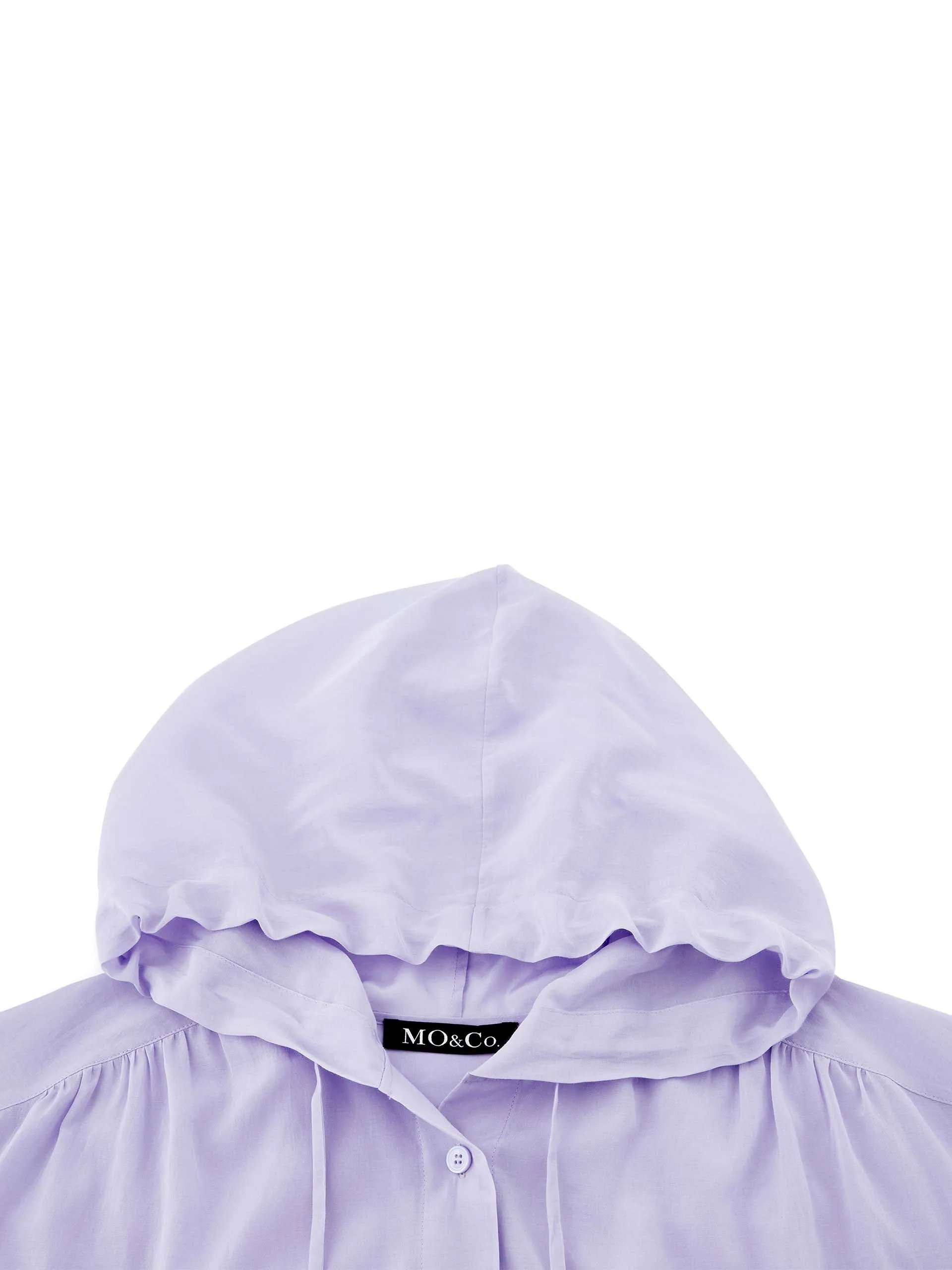 Hooded Relaxed Fit Shirt