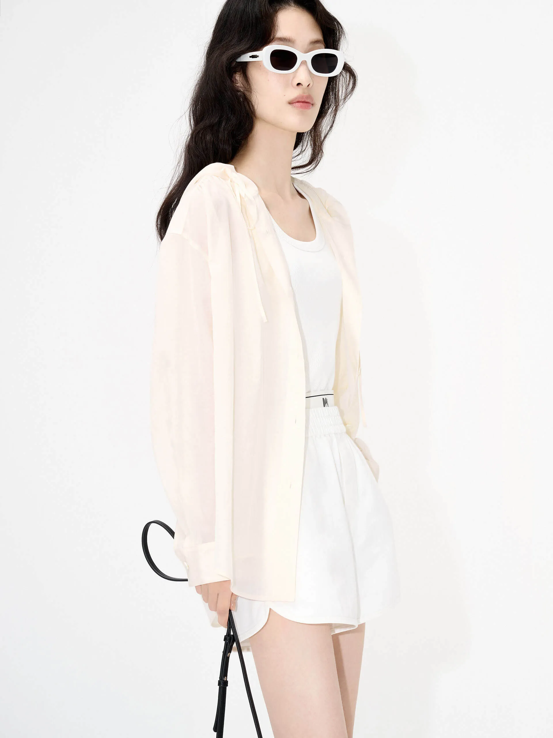 Hooded Relaxed Fit Shirt