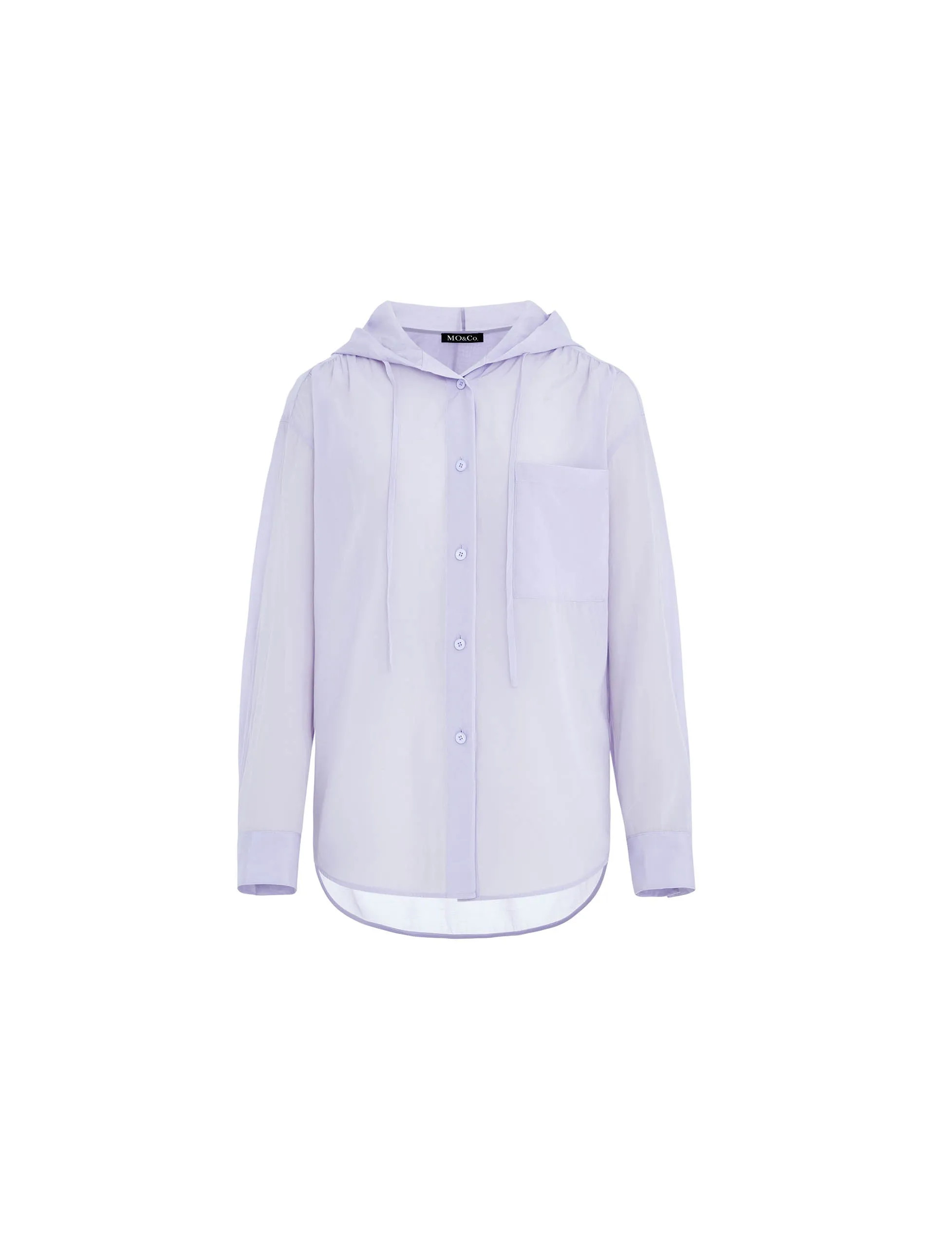 Hooded Relaxed Fit Shirt