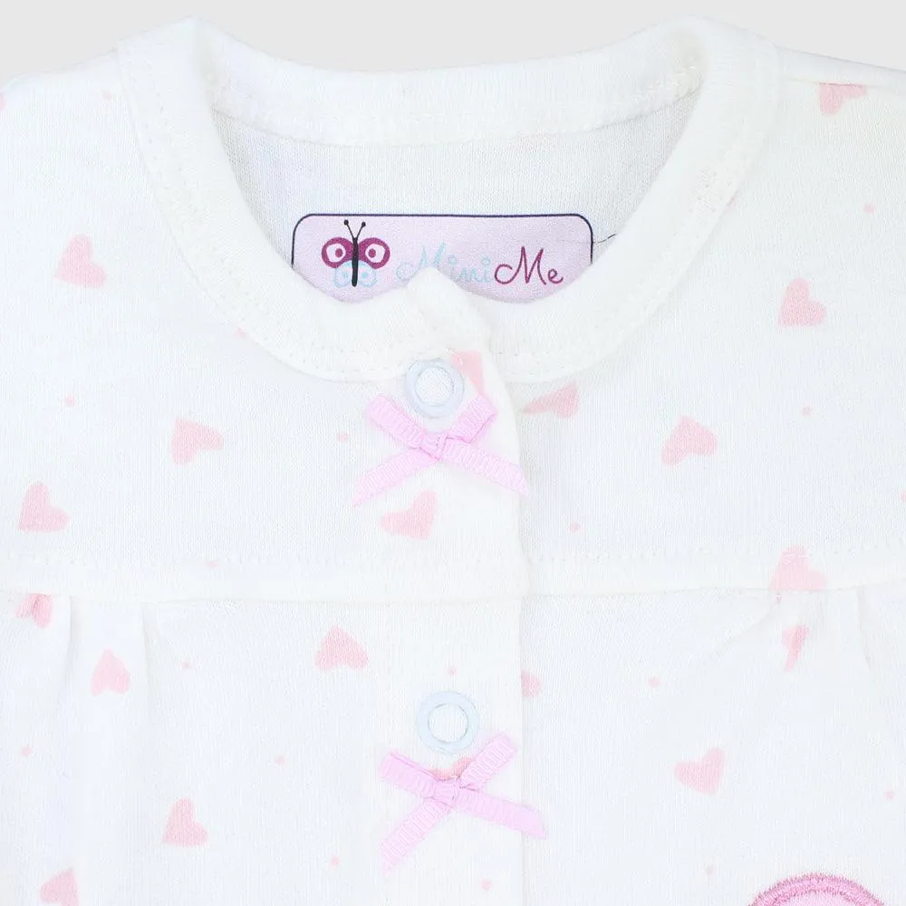Ice Cream Swan Sleeveless Romper