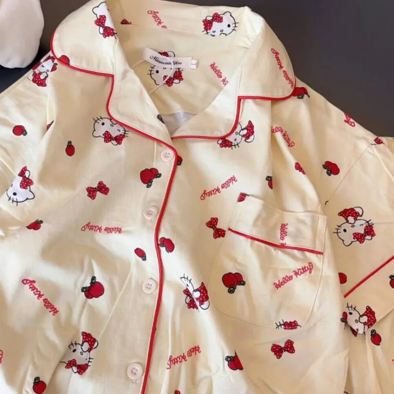 Kawaii Kitty Pajamas Set KI479