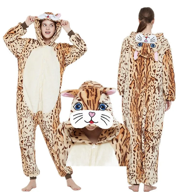Kids Animal Onesie - Leopard