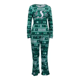 Ladies Big Logo Printed Pajamas