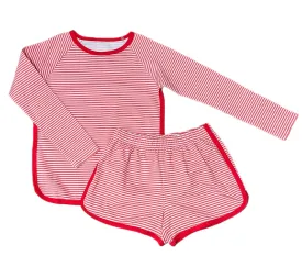 Loungewear Set - Red Stripe