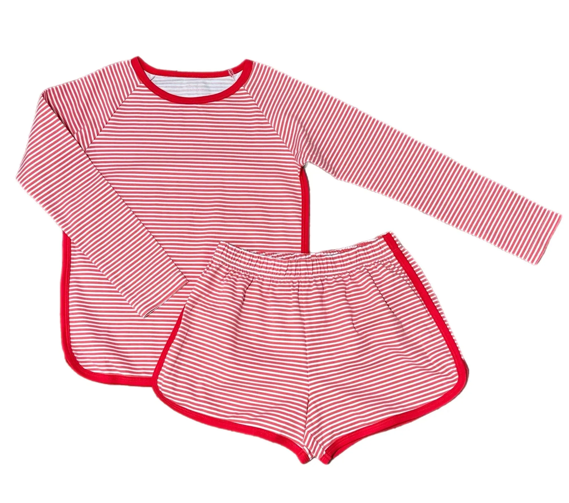 Loungewear Set - Red Stripe