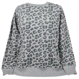 LSW8732 Pajama Top Heather Grey