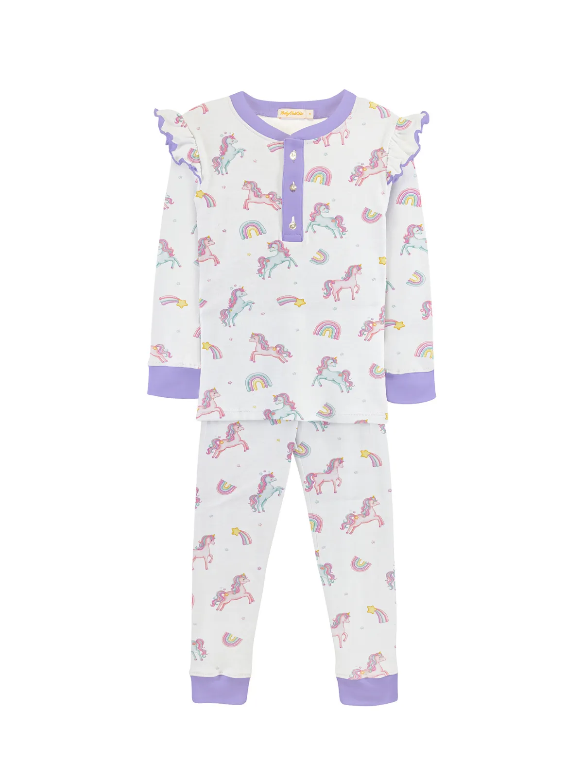 Magical Unicorn PJ Set with Ruffle
