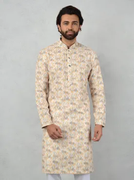Mustard Kurta Set | Azania