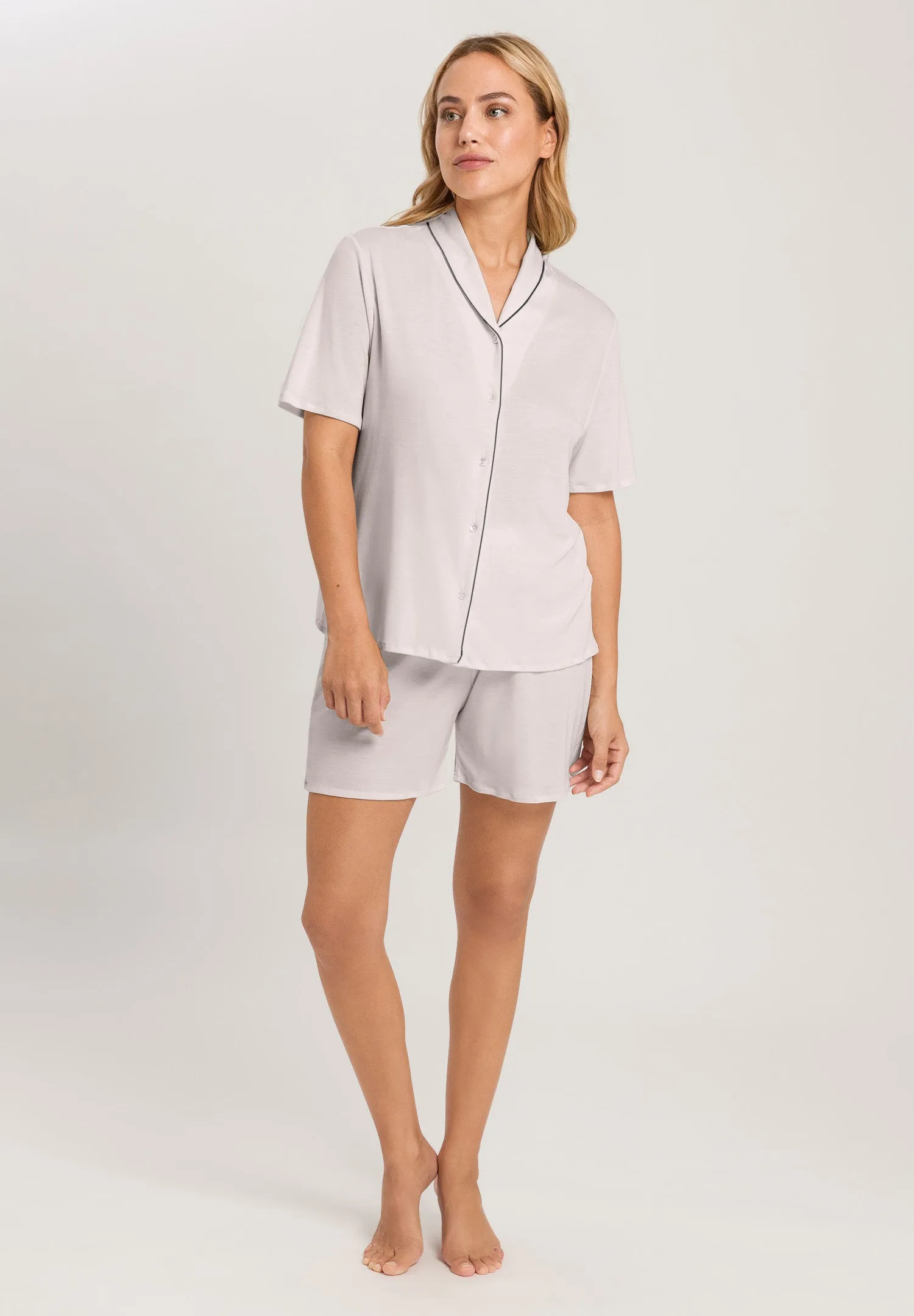 Natural Comfort Tencel Button Front Pajama Set | Almond 77977-1809