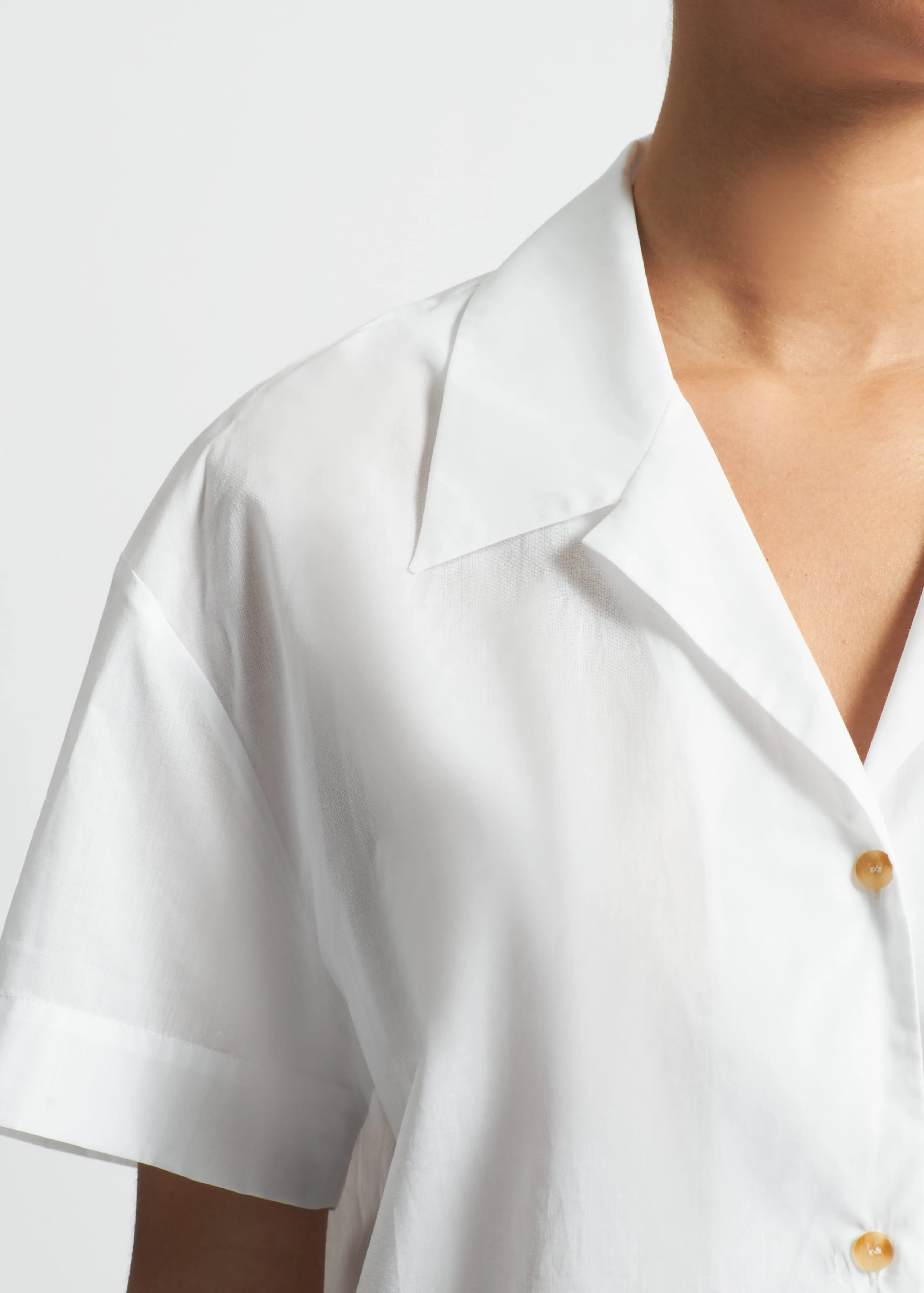 Prague Shirt White Cotton