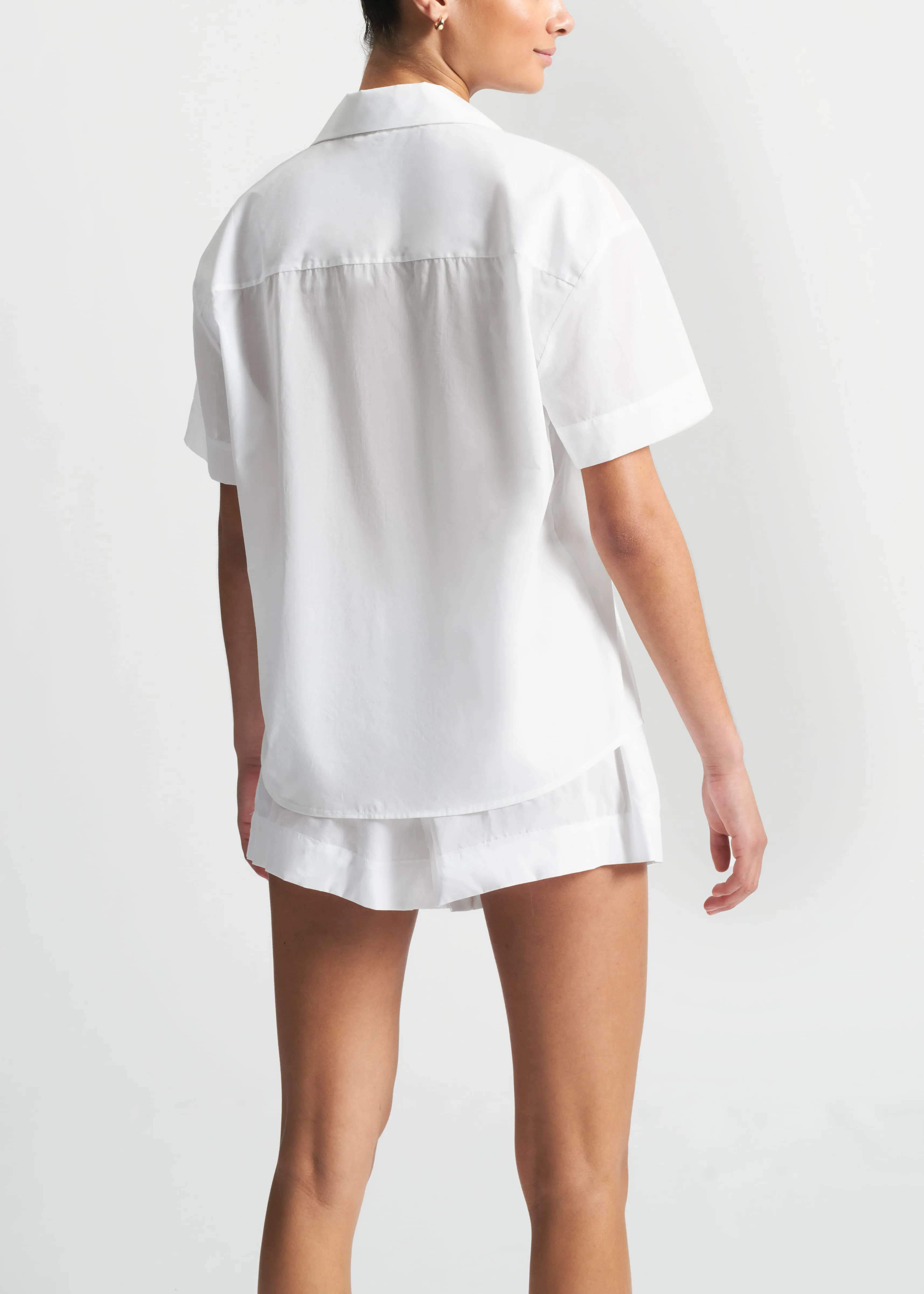 Prague Shirt White Cotton
