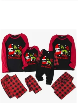 (PRE ORDER) MUM Matching Family Christmas Grinch sleepwear loungewear MUM adult