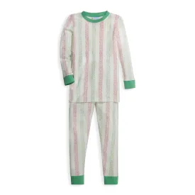 Printed Pima Jammies -- Noelle Stripe