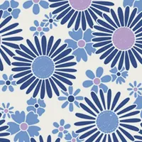Ruby Pima Jammies -- Blue Daisy