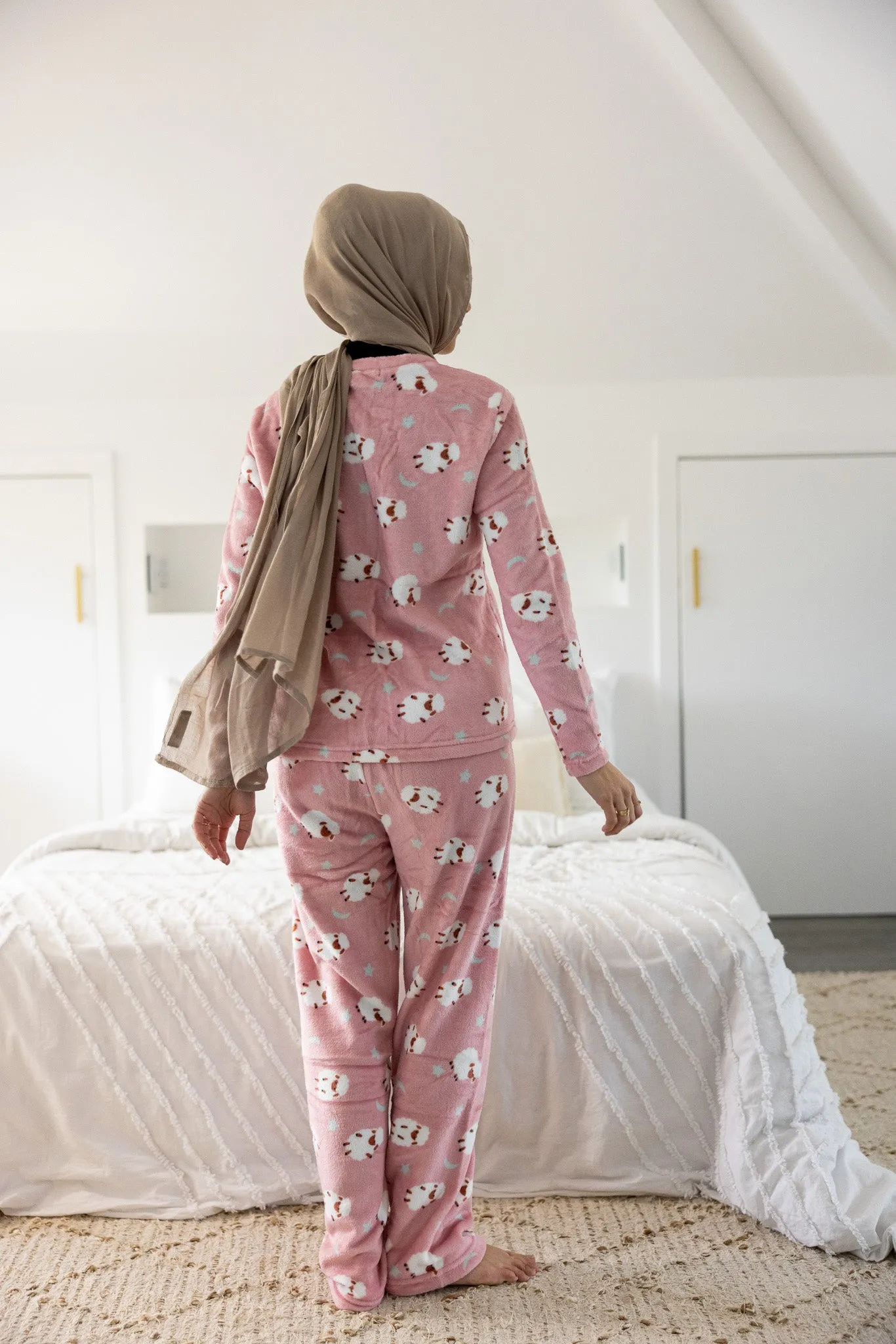 Sheep Print PJ Set
