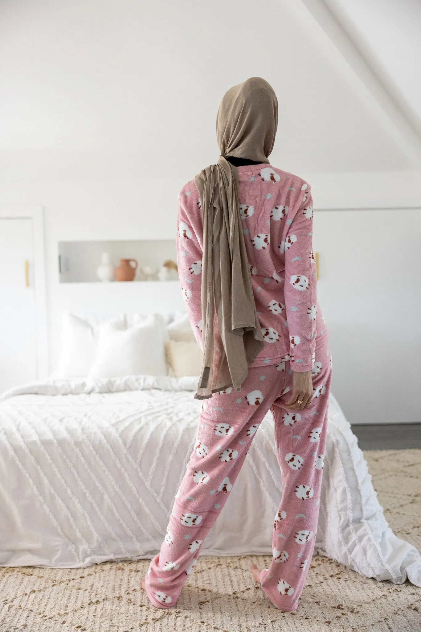 Sheep Print PJ Set