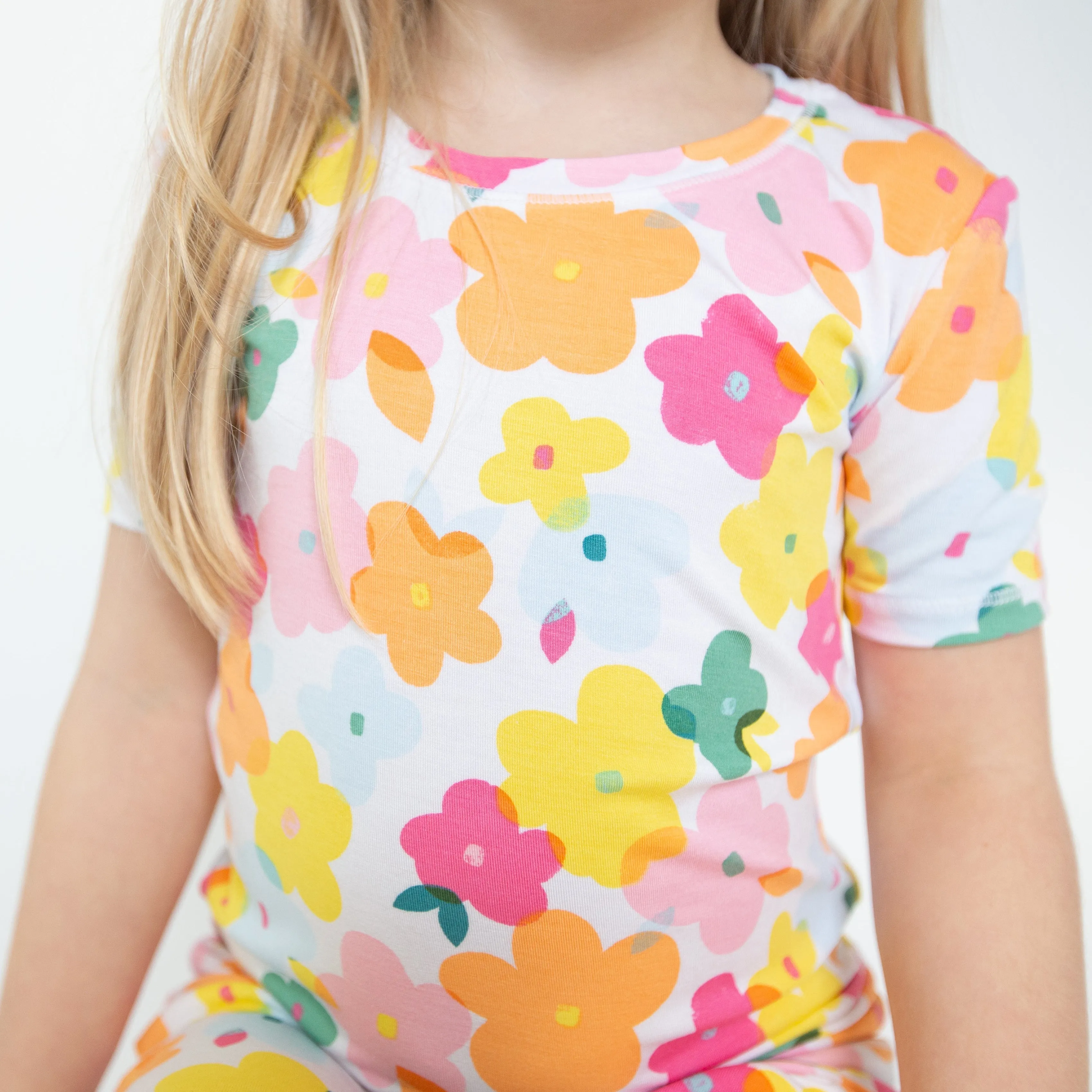 Short Loungewear Set - Paper Floral