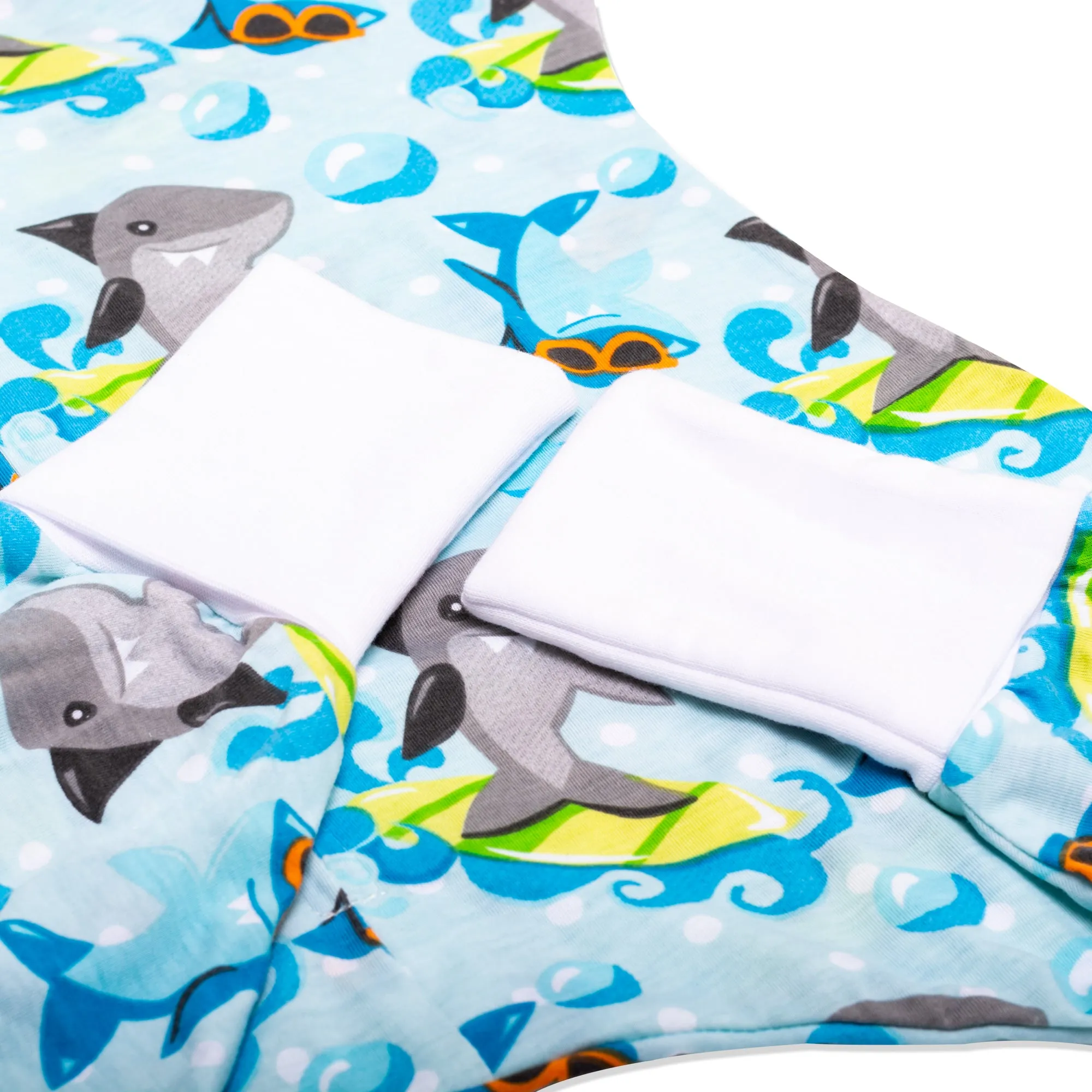 Surfing Sharks Flying Squirrel Pajama