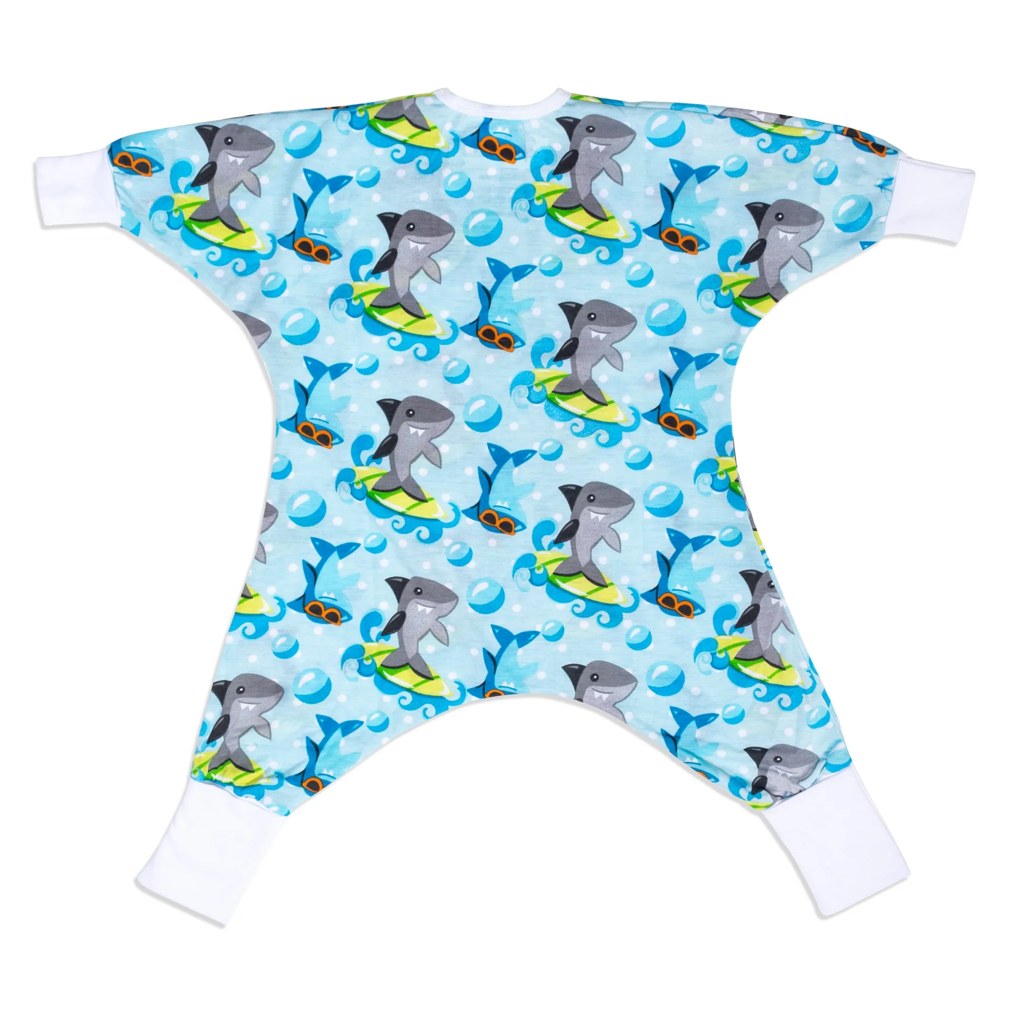 Surfing Sharks Flying Squirrel Pajama