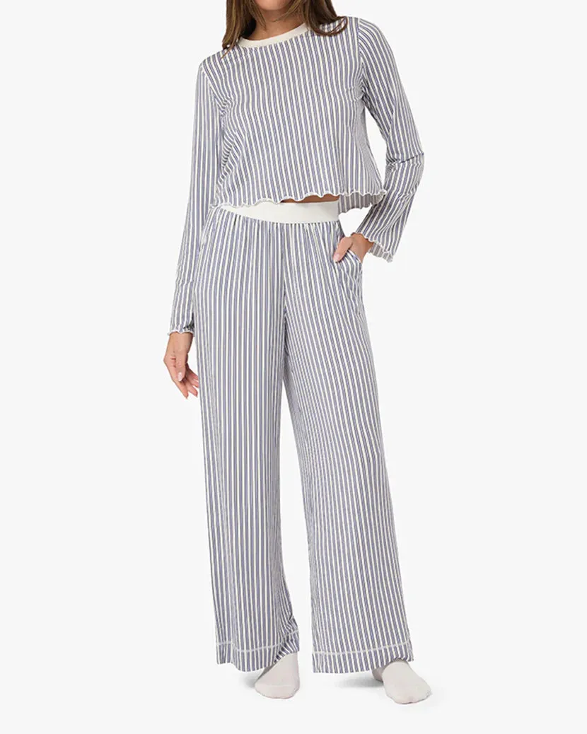 Wide Leg Pajama Pant