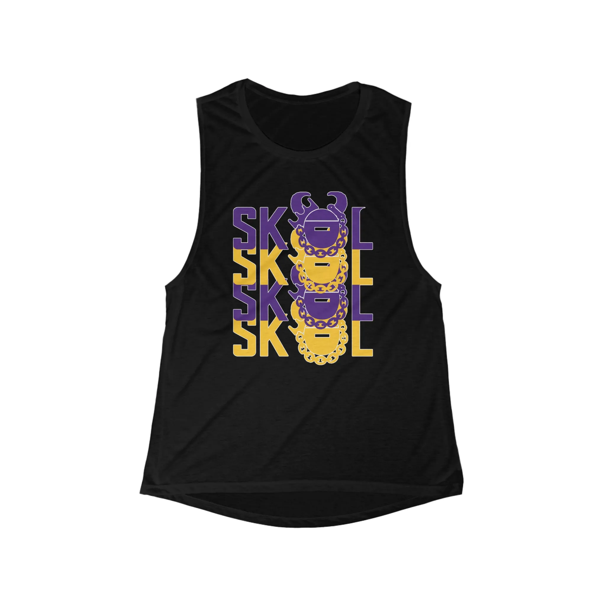 Women's Flowy Scoop Muscle Tank - 4x