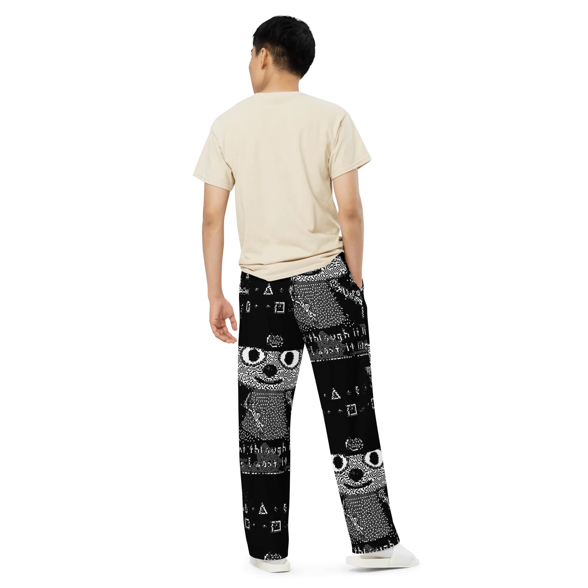 YO!® Unisex Wide-Leg Pants